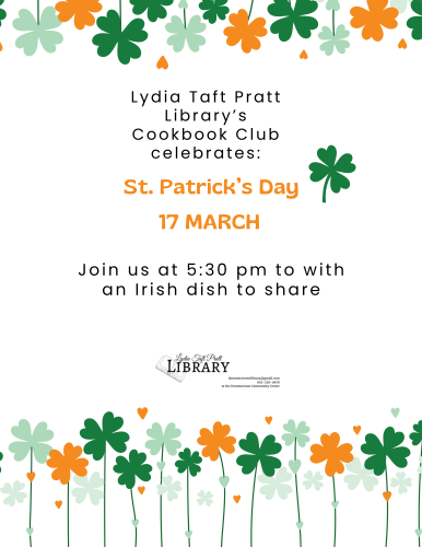 Lydia Taft Pratt Library’s Cookbook Club celebrates