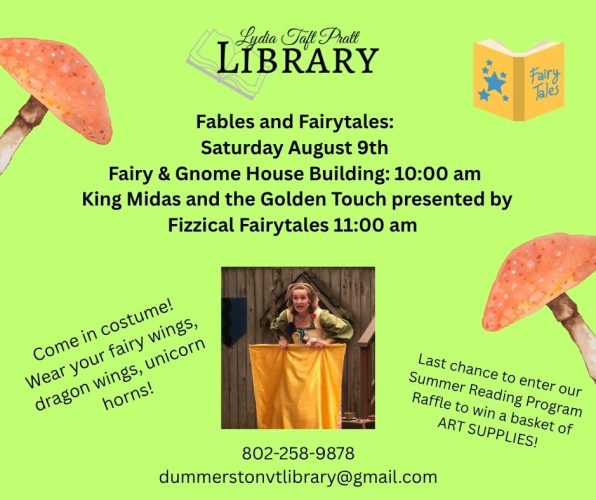 fables and fairy tales lydia taft pratt library dummerston