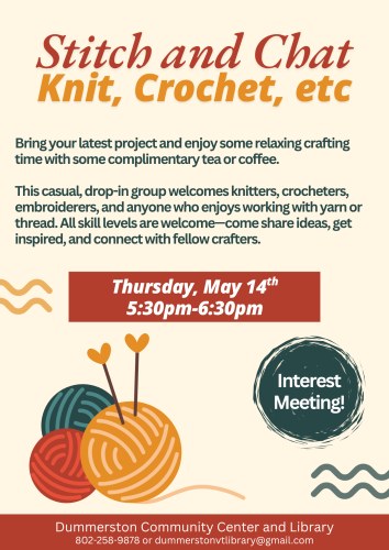 Stitch and Chat May 14 2026